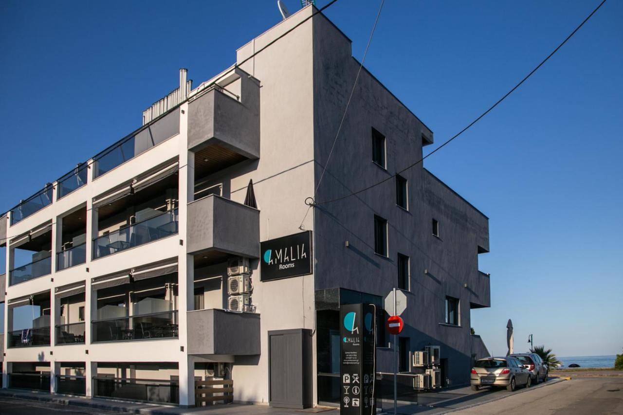Amalia Rooms Sea View Nea Vrasna Exterior foto