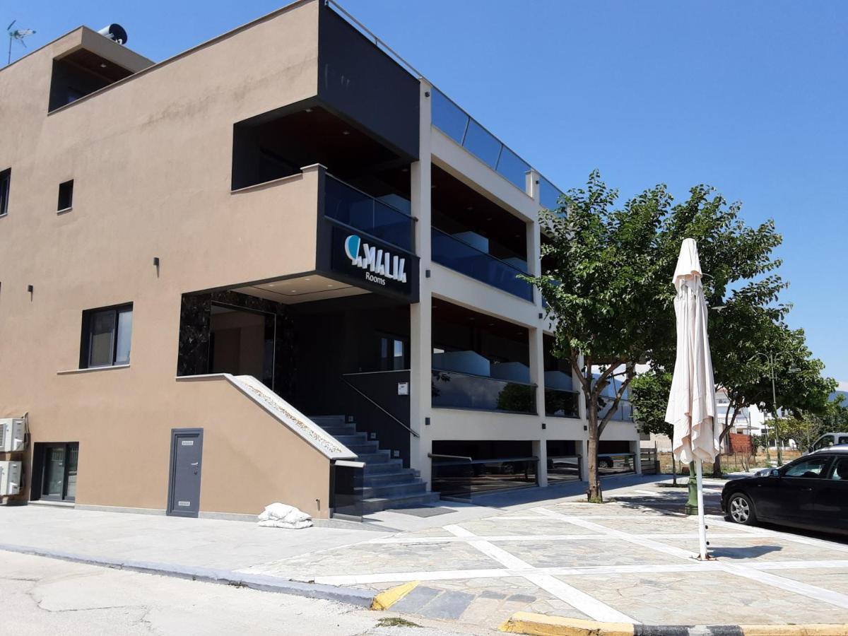 Amalia Rooms Sea View Nea Vrasna Exterior foto