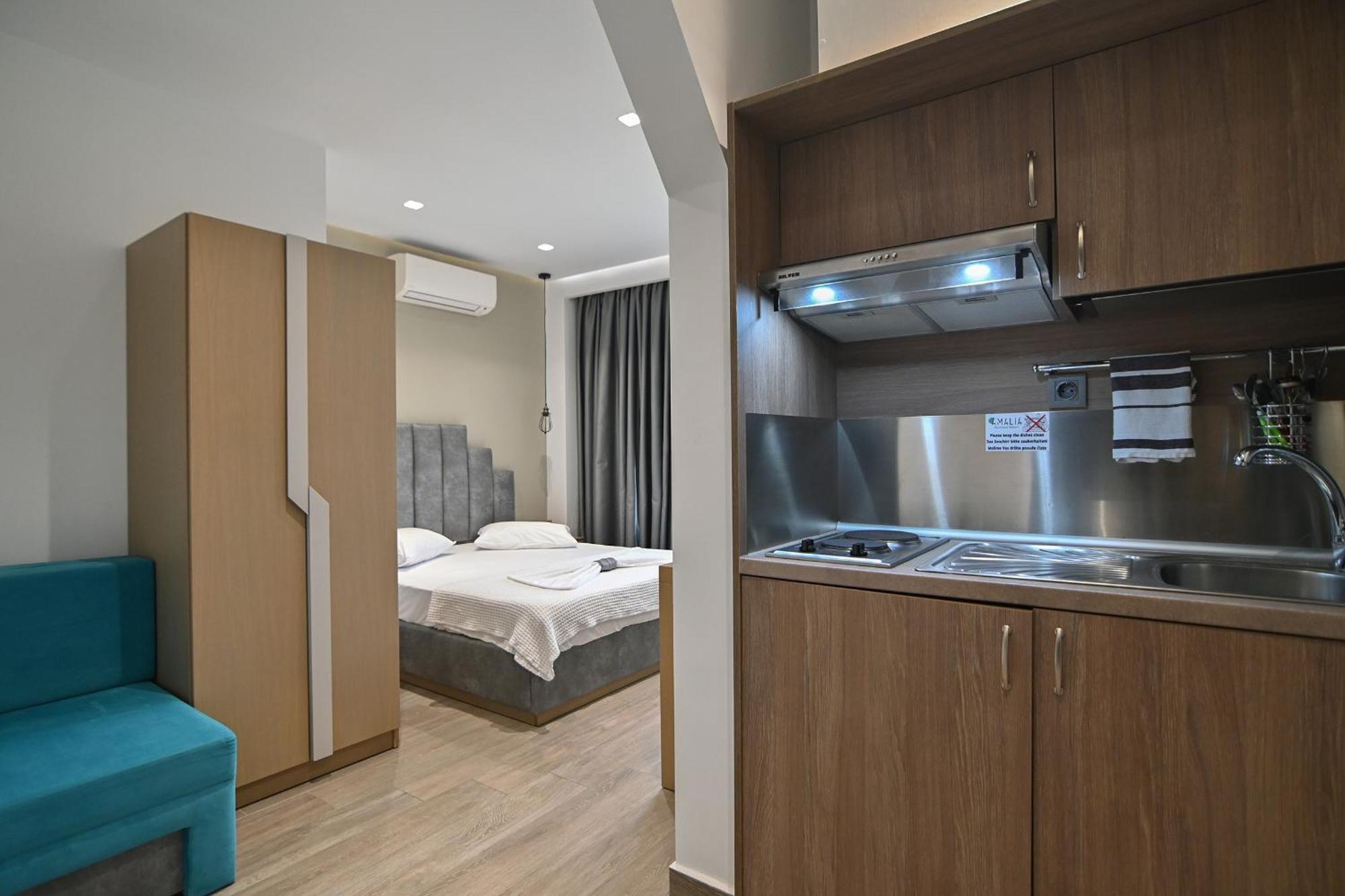 Amalia Rooms Sea View Nea Vrasna Exterior foto