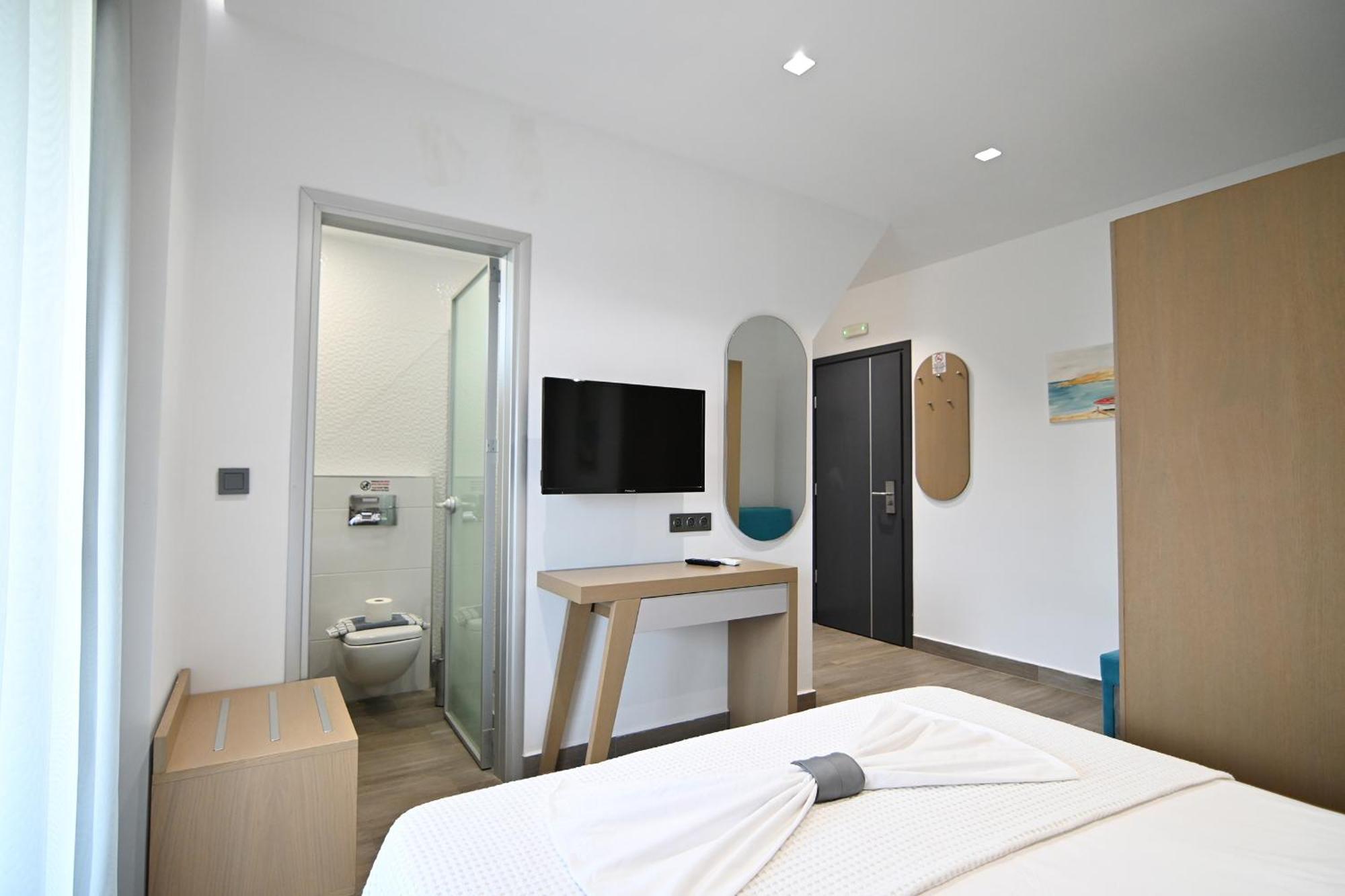 Amalia Rooms Sea View Nea Vrasna Exterior foto