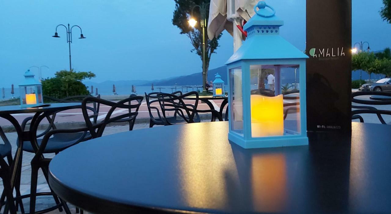 Amalia Rooms Sea View Nea Vrasna Exterior foto